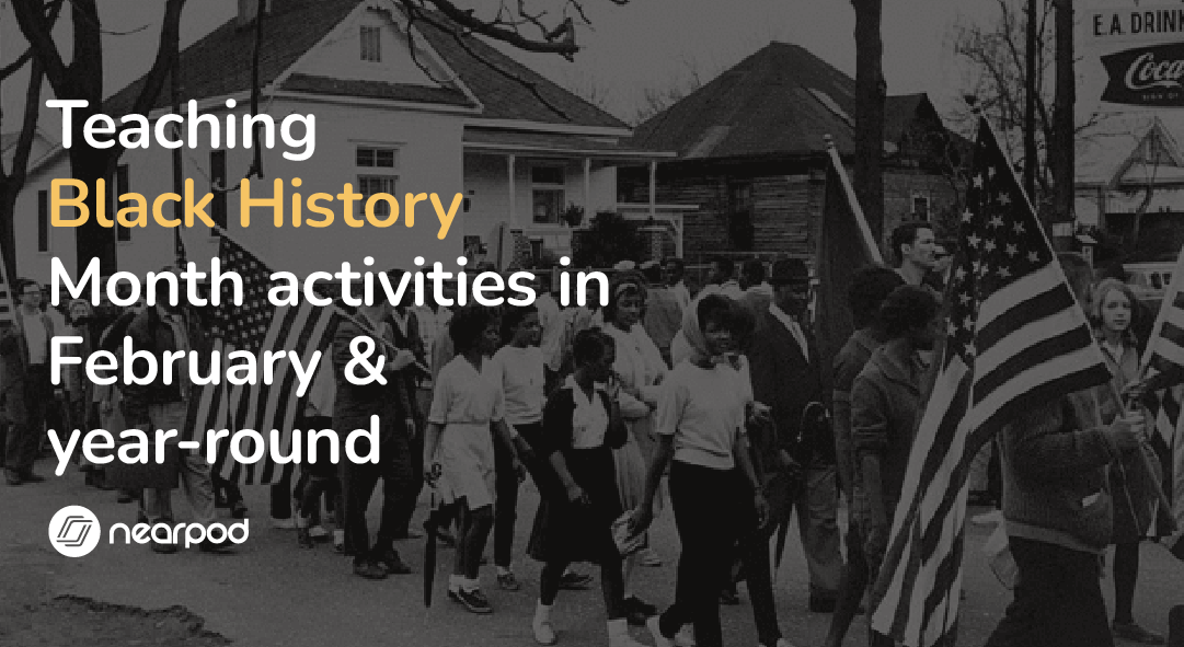 Teaching Black History Month activities in February & year-round